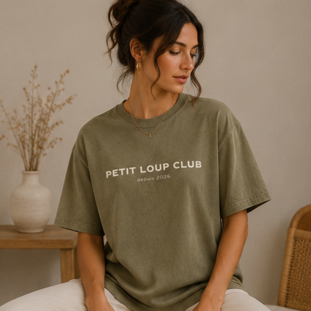 T-shirt Femme "Petit Loup Club"
