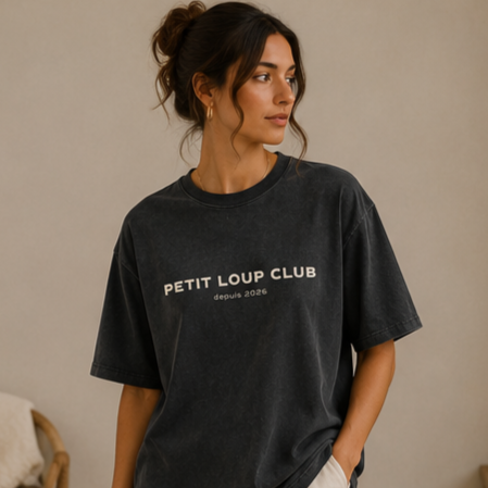 T-shirt Femme "Petit Loup Club"
